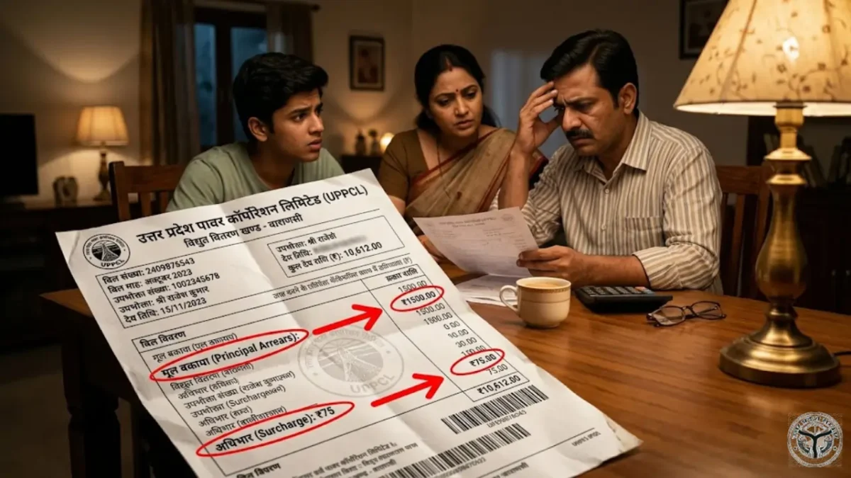 बिजली बिल में Arrears और Surcharge क्या होता है? UPPCL Bill Guide 2026