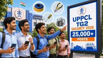 UPPCL TG2 Vacancy 2026 – 25000+ Posts, Syllabus, Salary, Apply Online | टेक्नीशियन ग्रेड 2 भर्ती