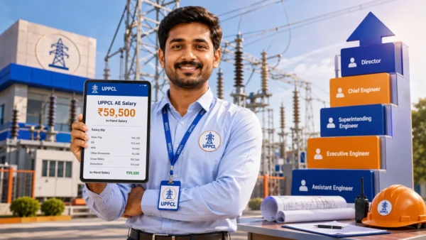 UPPCL AE Salary 2026: ₹59,500 इन-हैंड, भत्ते, जॉब प्रोफाइल और करियर ग्रोथ
