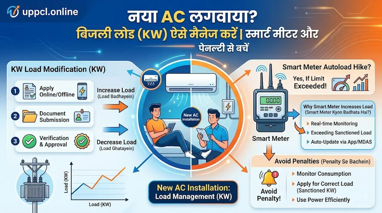 AC लगवाने से पहले जान लें: बिजली का लोड नहीं बढ़ाया तो स्मार्ट मीटर खुद बढ़ा देगा
