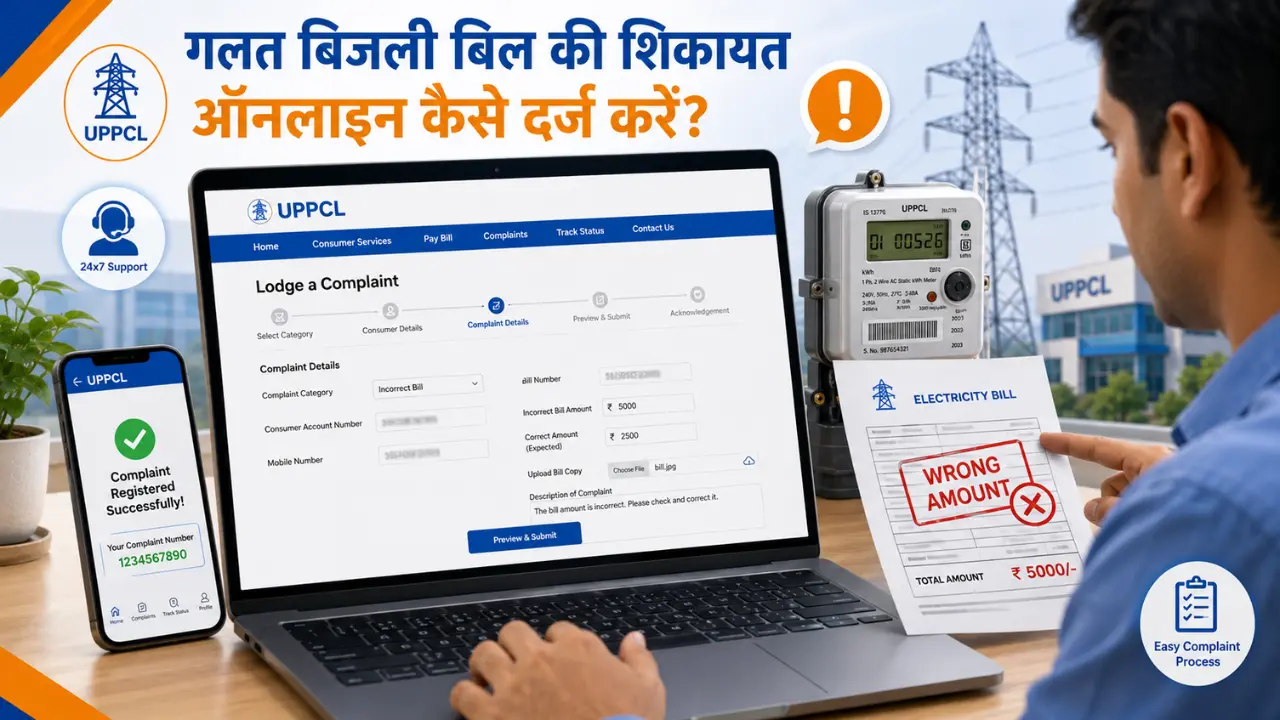 बिजली बिल गलत आया है? शिकायत दर्ज करने से लेकर CGRF तक की पूरी प्रक्रिया 1 बिजली बिल गलत आया है? शिकायत दर्ज करने से लेकर CGRF तक की पूरी प्रक्रिया