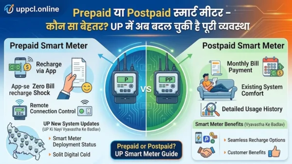 प्रीपेड या पोस्टपेड स्मार्ट मीटर – कौन सा बेहतर? UP में अब बदल चुकी है पूरी व्यवस्था